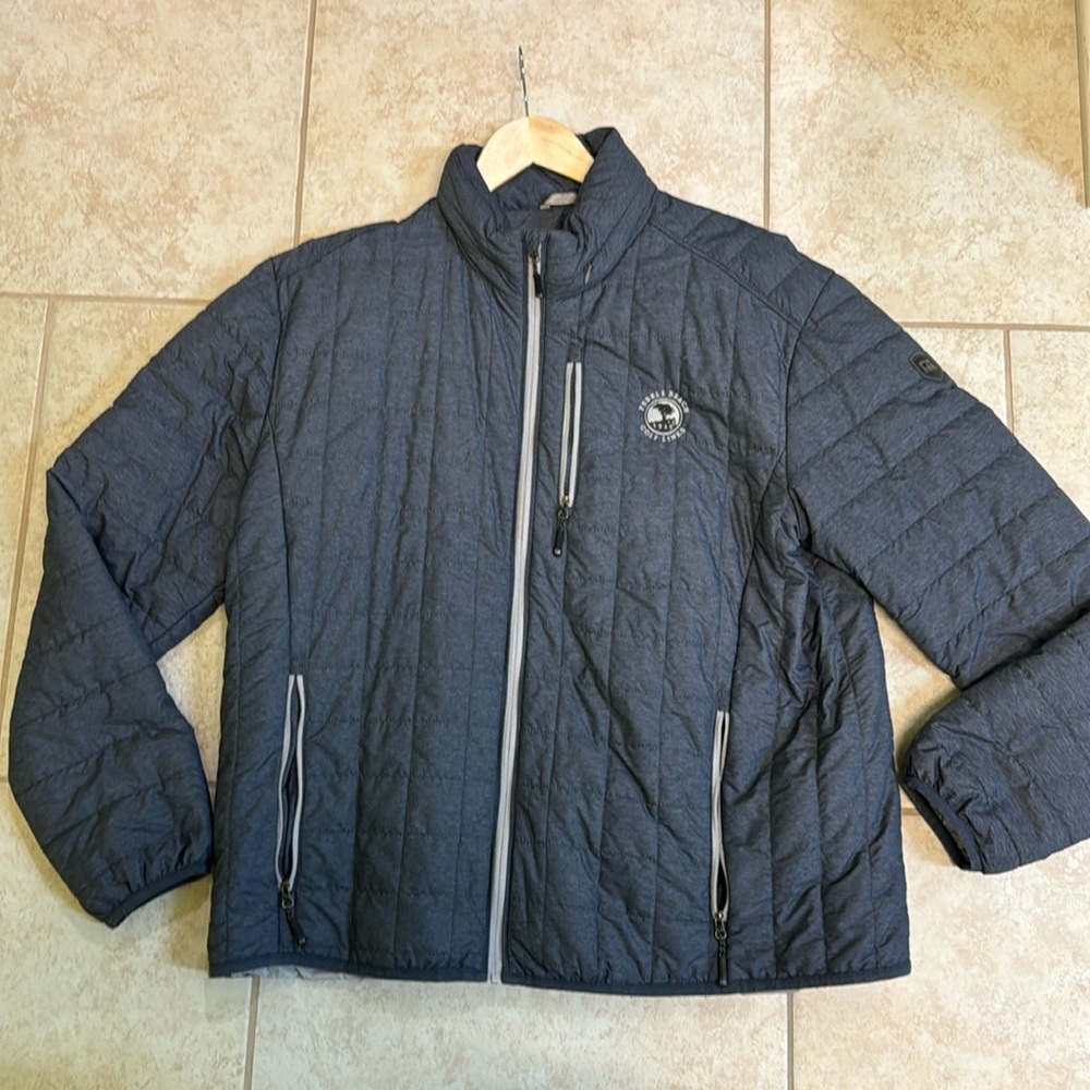 Cutter Buck golf jacket with zipper hood